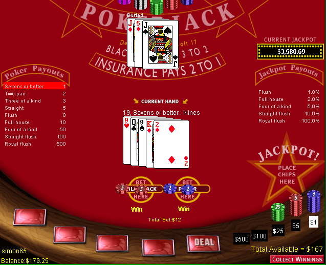 Blackjack one deck