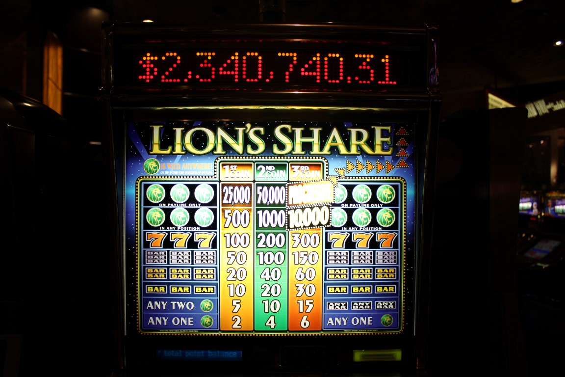 Slot machine payouts las vegas