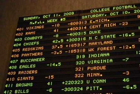 Casino Sports Betting Odds