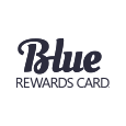 Blue rewards card logo
