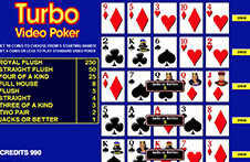 Turbo Video Poker