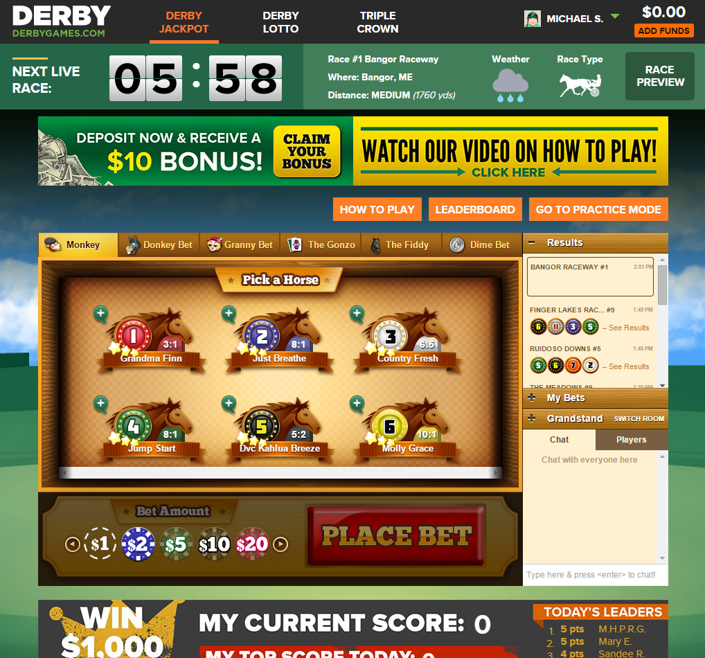 Derby Jackpot Review