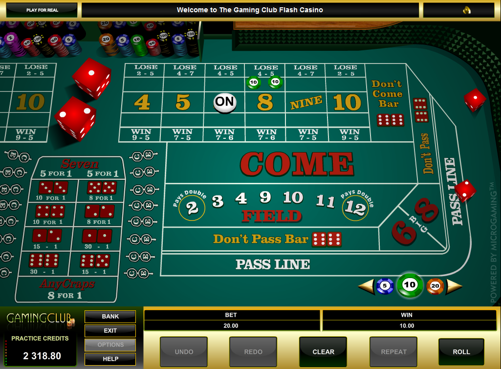 Best Bet On Craps Table