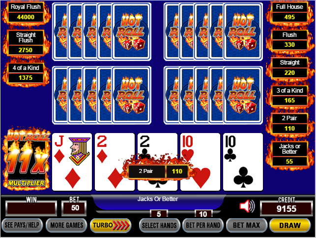 Hot Roll Video Poker App