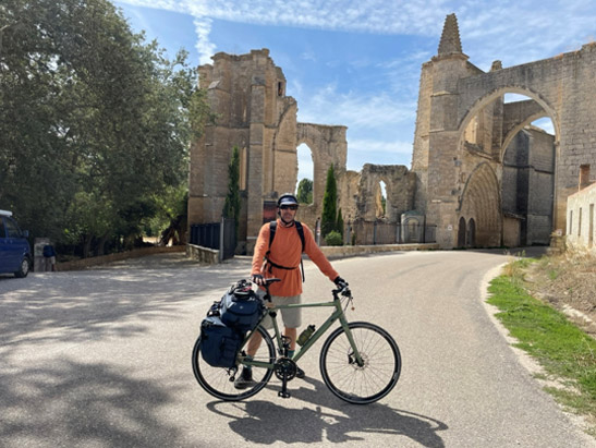 Ruins of an old monastery