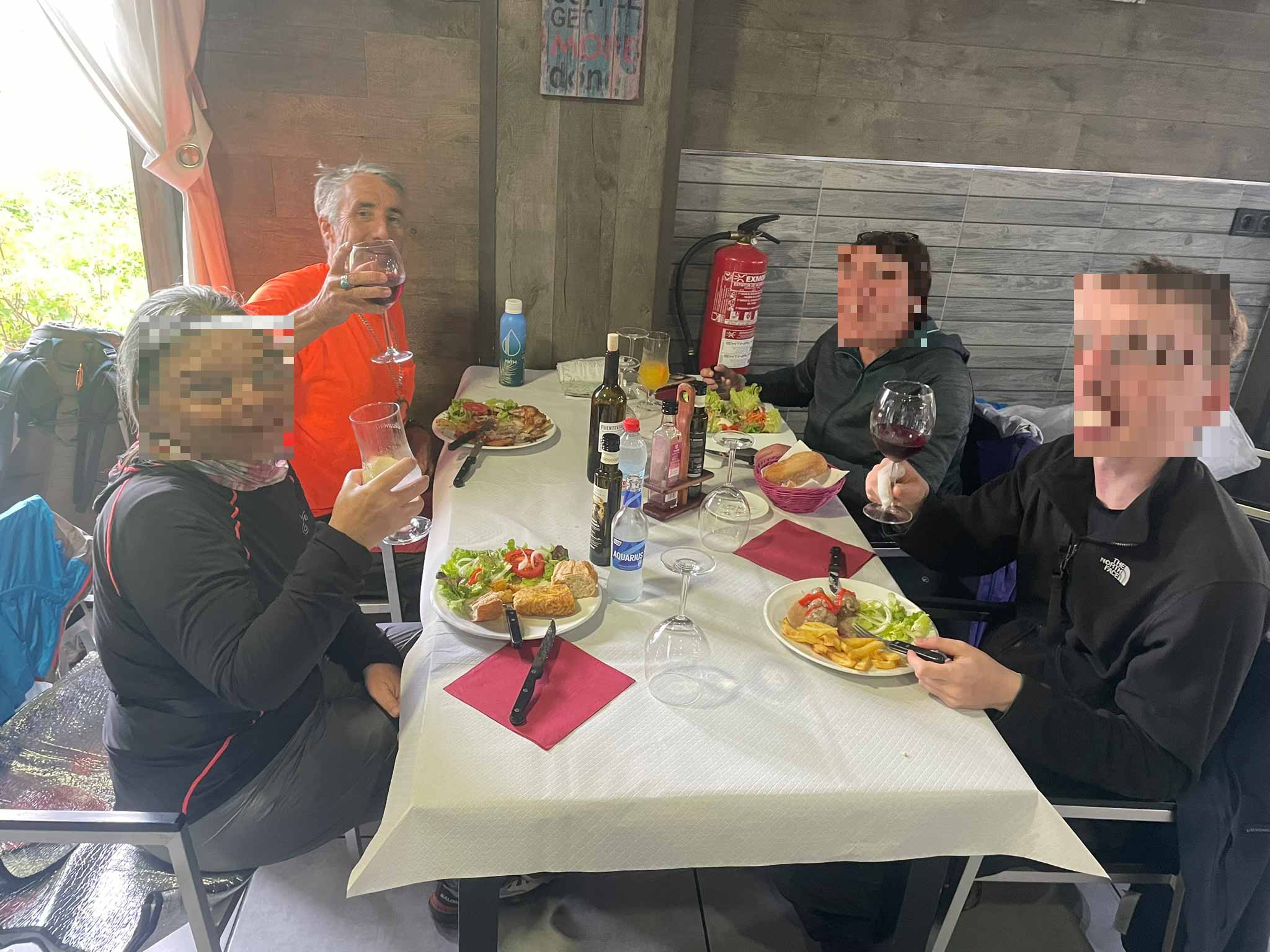Lunch in Columbres