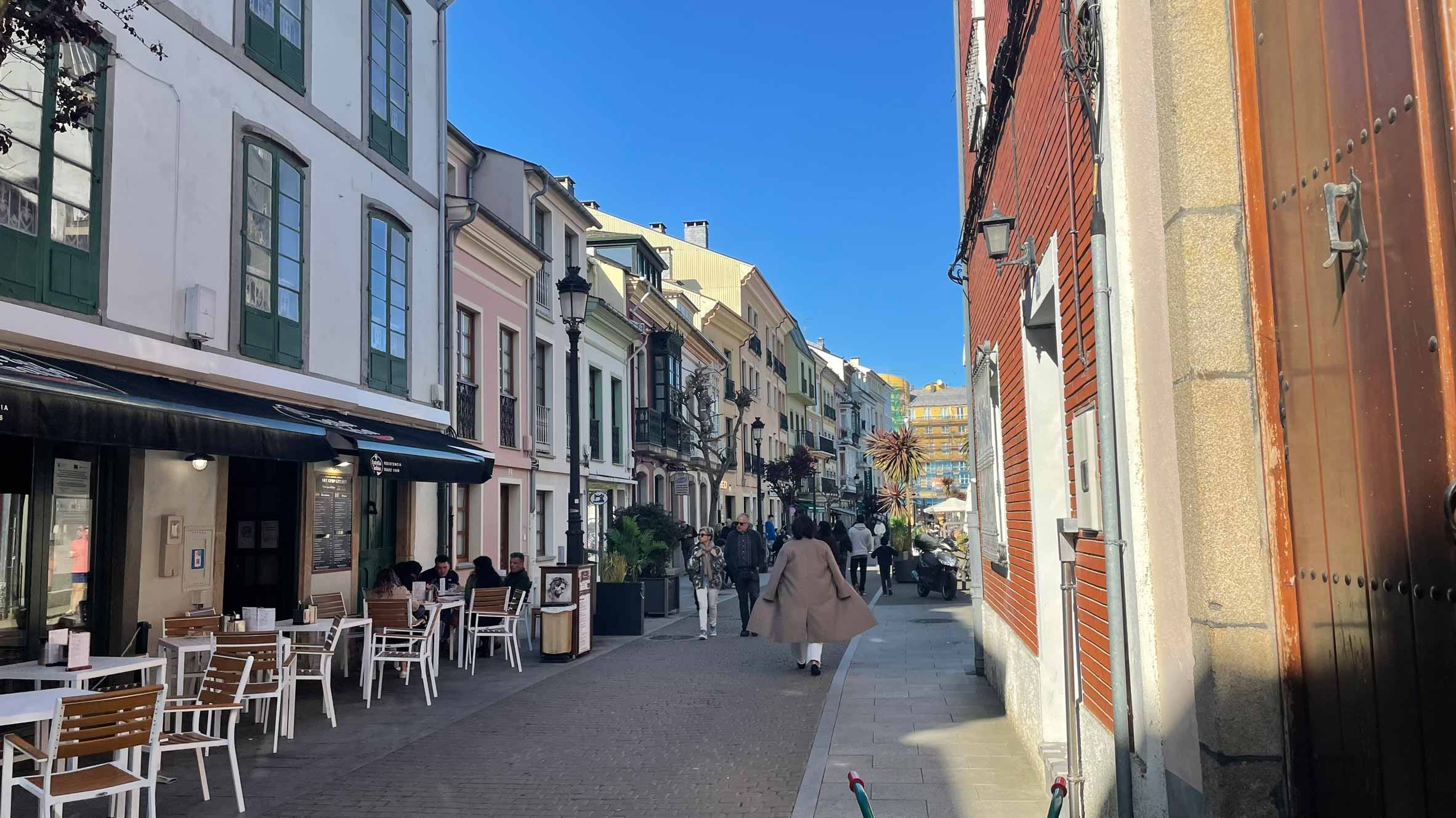 street scene in lourenza