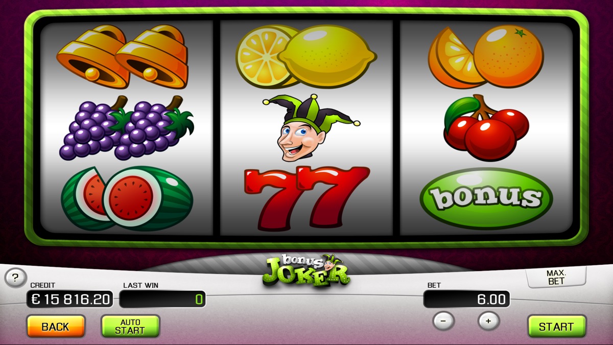 Bonus Joker slot by Apollo Games