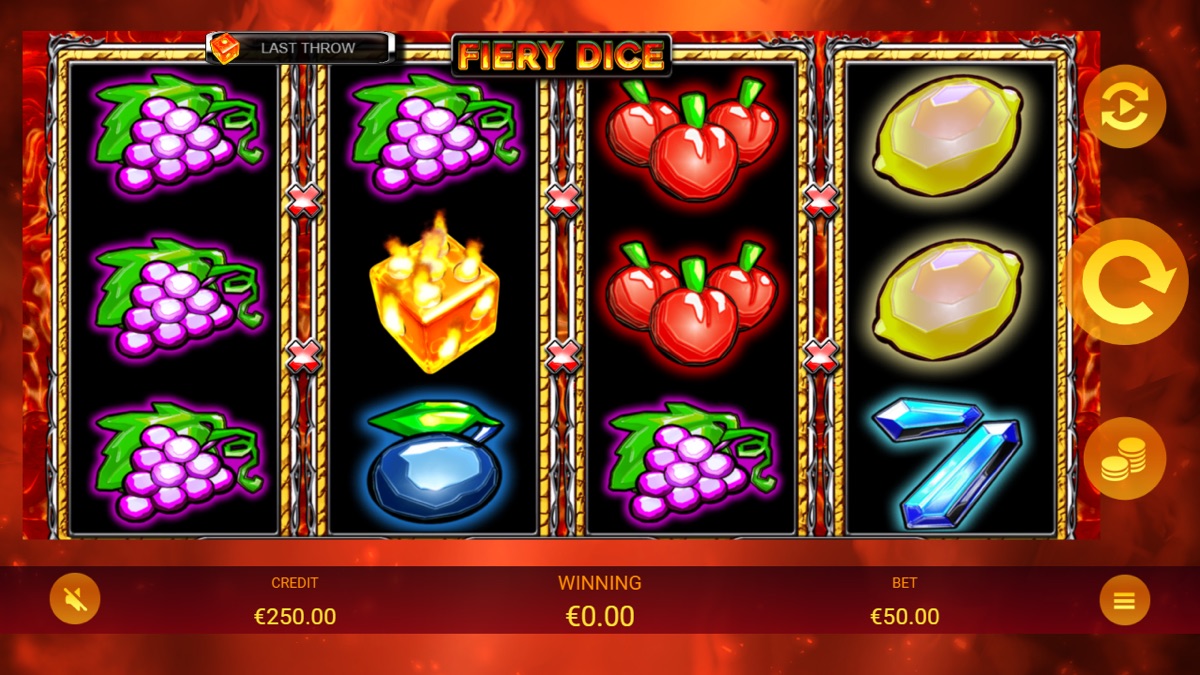 Fiery Dice slot by Apollo Games