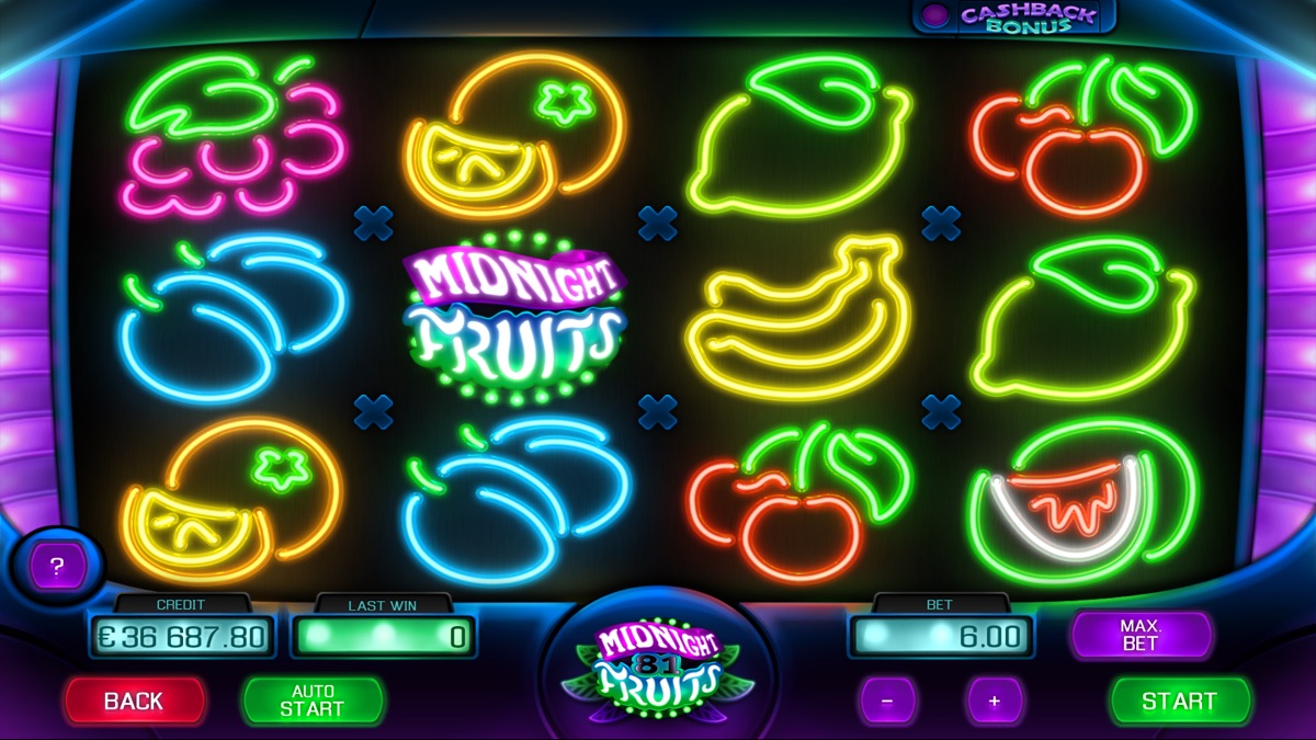 Midnight Fruits 81 slot by Apollo Games