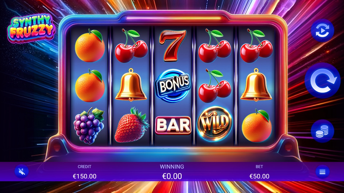 Synthy Fruzzy slot by Apollo Games