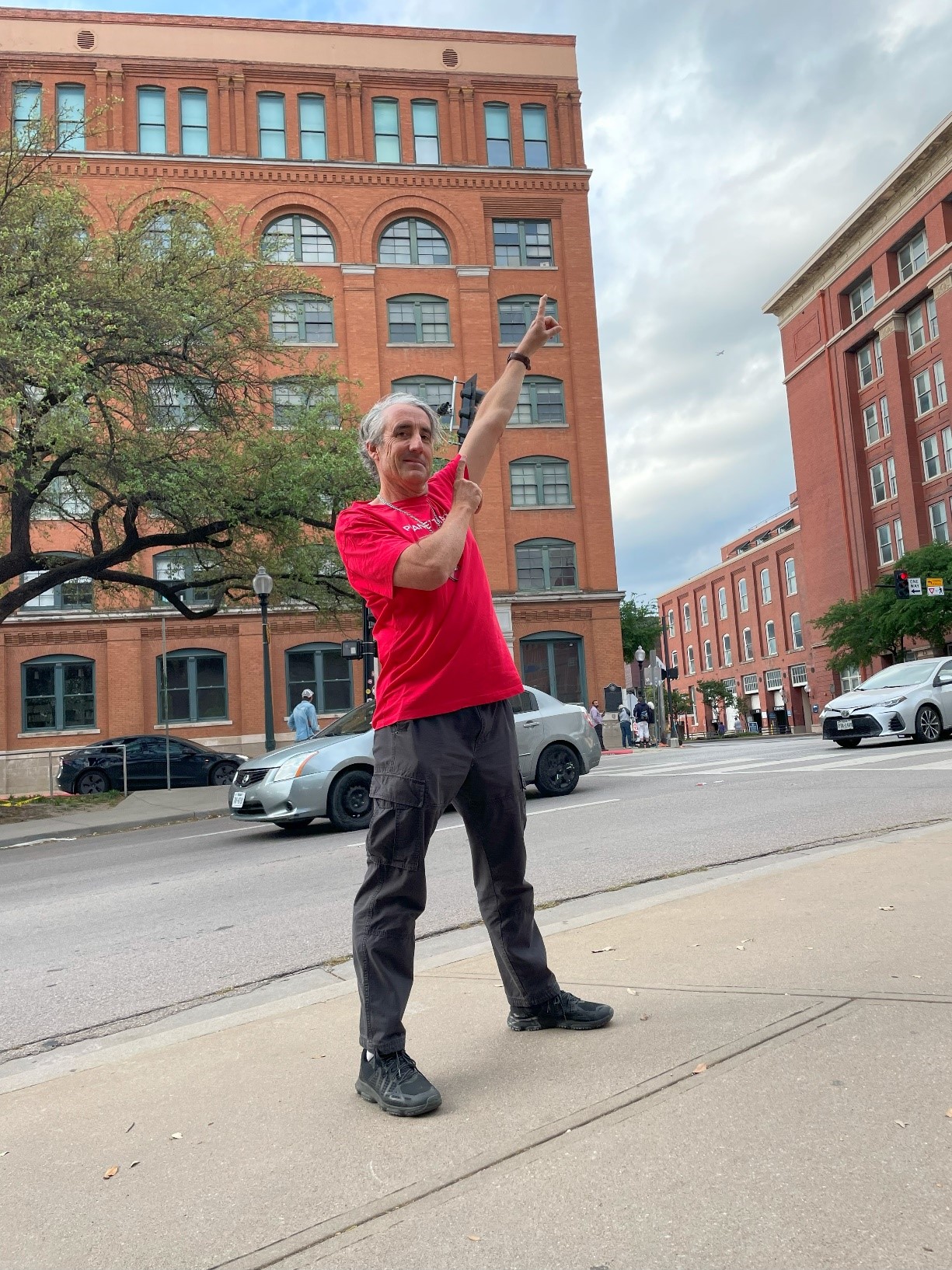 This is the former book depository building from where Lee Harvey Oswald assassinated John F Kennedy.