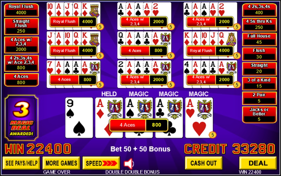 Ten Play Poker - Free 10 Play Video Poker