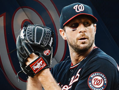 Washington Nationals Pitcher Max Scherzer Hits the 200 Strikeout Mark for the 8th Consecutive MLB Season (8/28/2019)