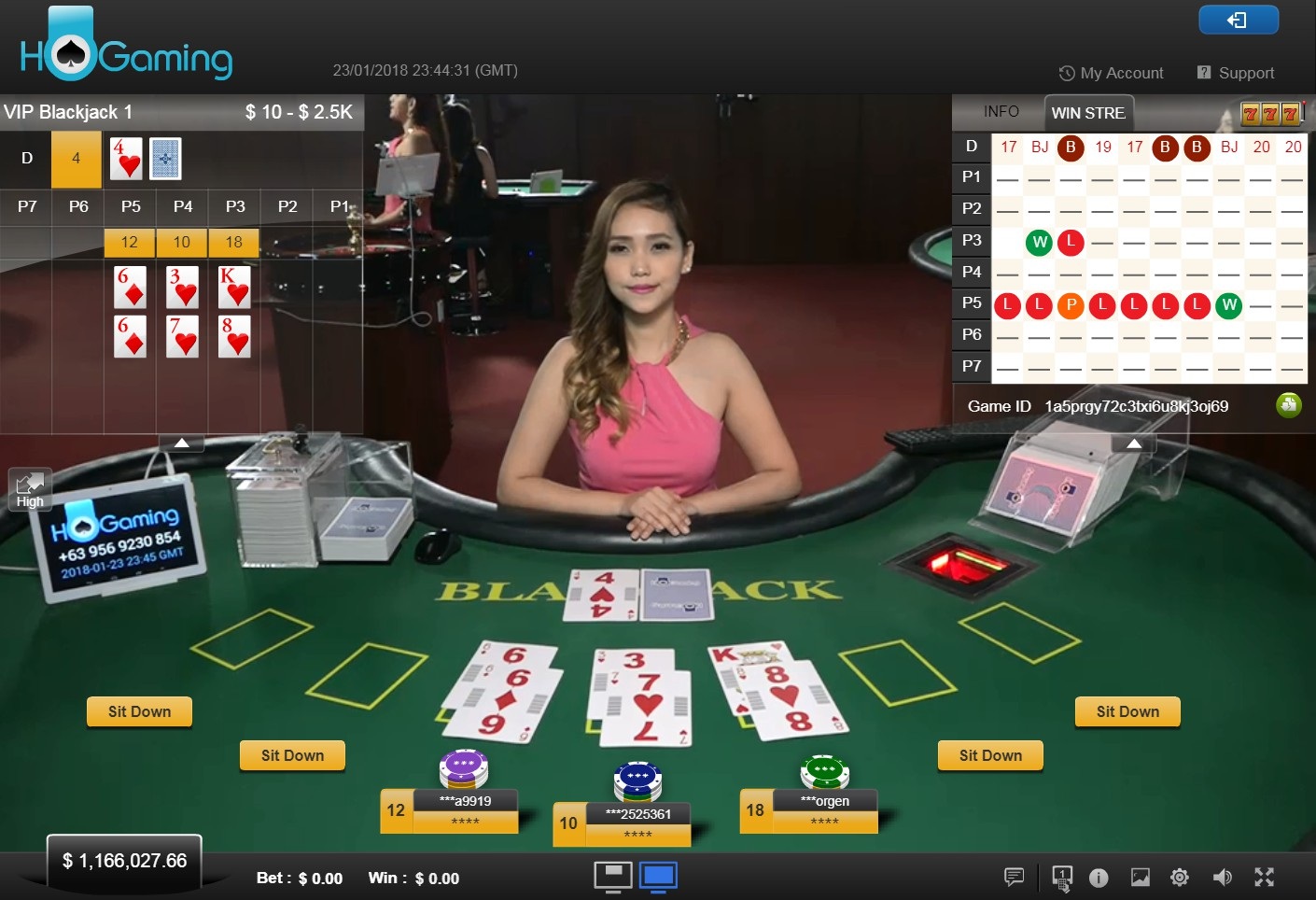 Play blackjack online