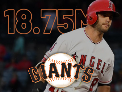 San Francisco Giants Sign Tommy La Stella to 3 Year $18.75M Contract