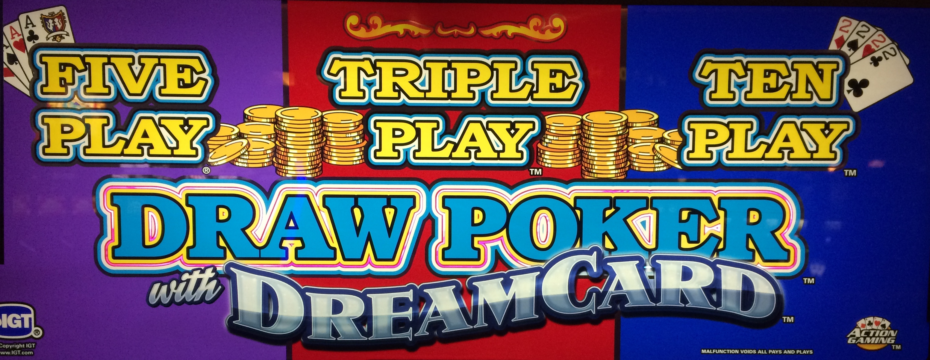 Draw Poker with Dream Card - Wizard of Odds