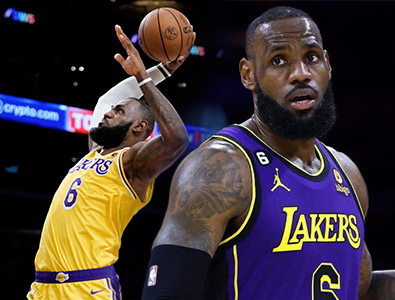 Los Angeles Lakers SF / PF LeBron James sets NBA All - Time Career Scoring Record