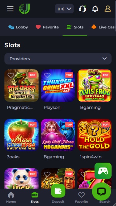 JeetCity Mobile Lobby