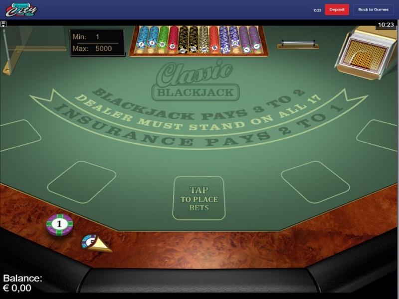 Blackjack online em cassinos virtuais e ao vivo