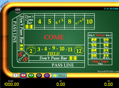 Online Craps