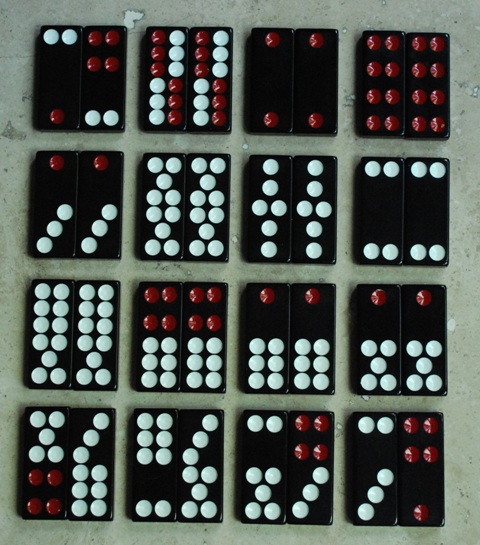 Chinese Domino Game Casino Board Games Collectible 20# 32 Pai Gow Tiles Set 