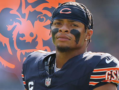 Chicago Bears quarterback Justin Fields characterizes his play as