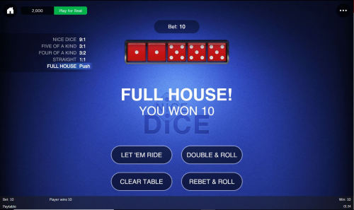 nice dice example
