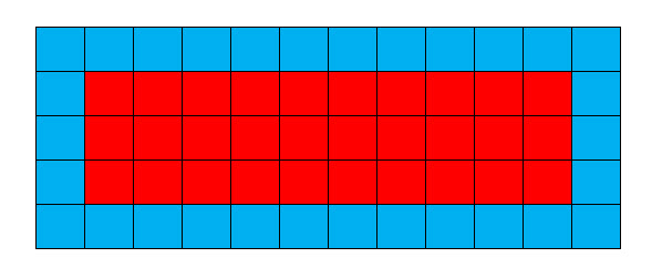 rectangle 3x10