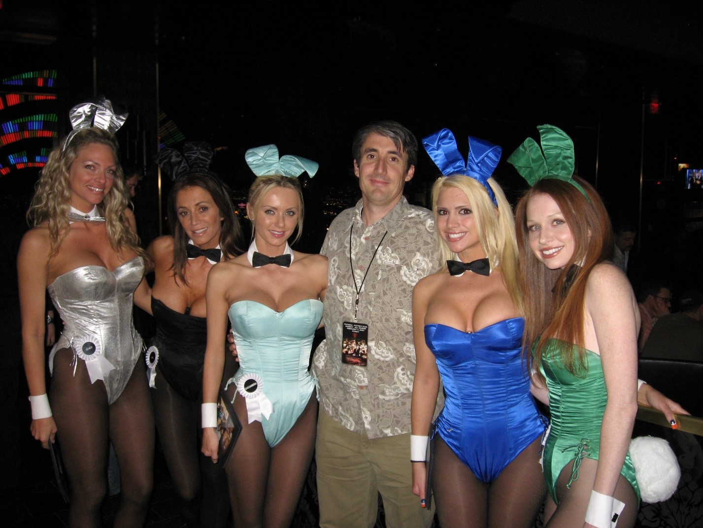 Superbowl party at the old Playboy Club at the Palms
