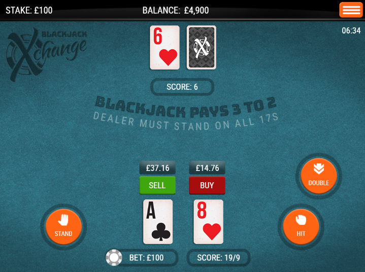 Blackjack X-Change 4