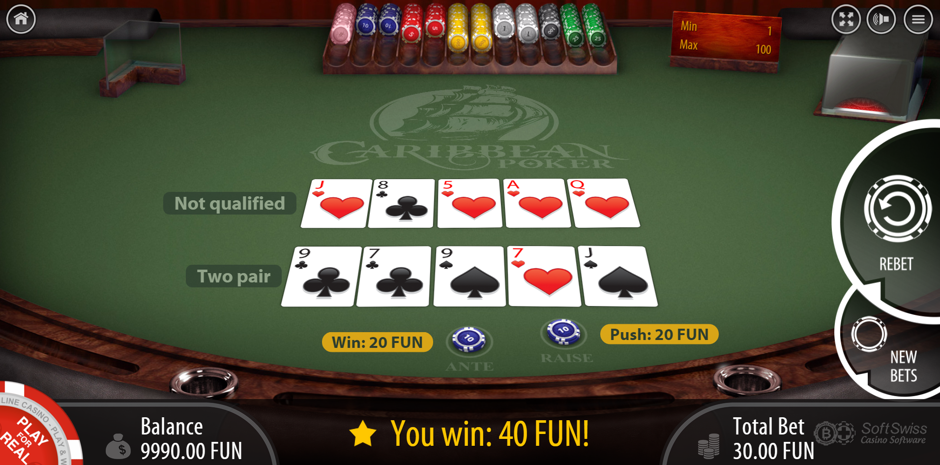 6 Card Poker Игровой Автомат