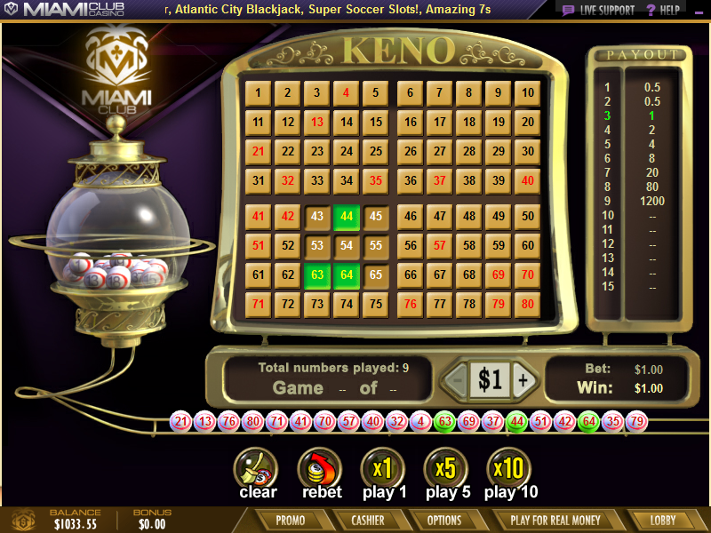 Play Keno Games Online | Pick Up A 300% Welcome Bonus